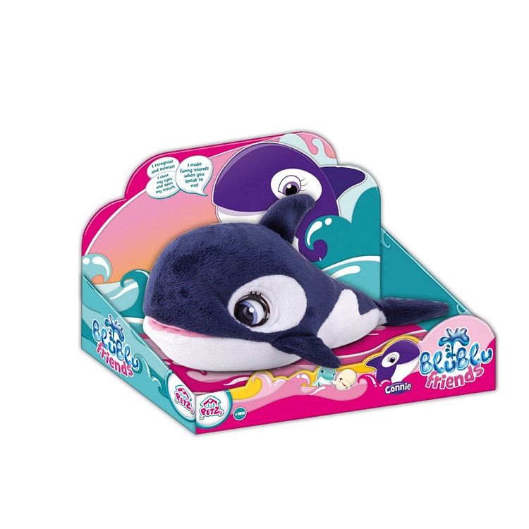 prezent dla dziecka - interaktywny pluszak delfin